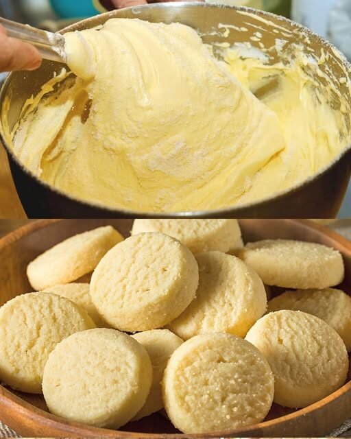 Vegan Lemon Shortbread Cookies,